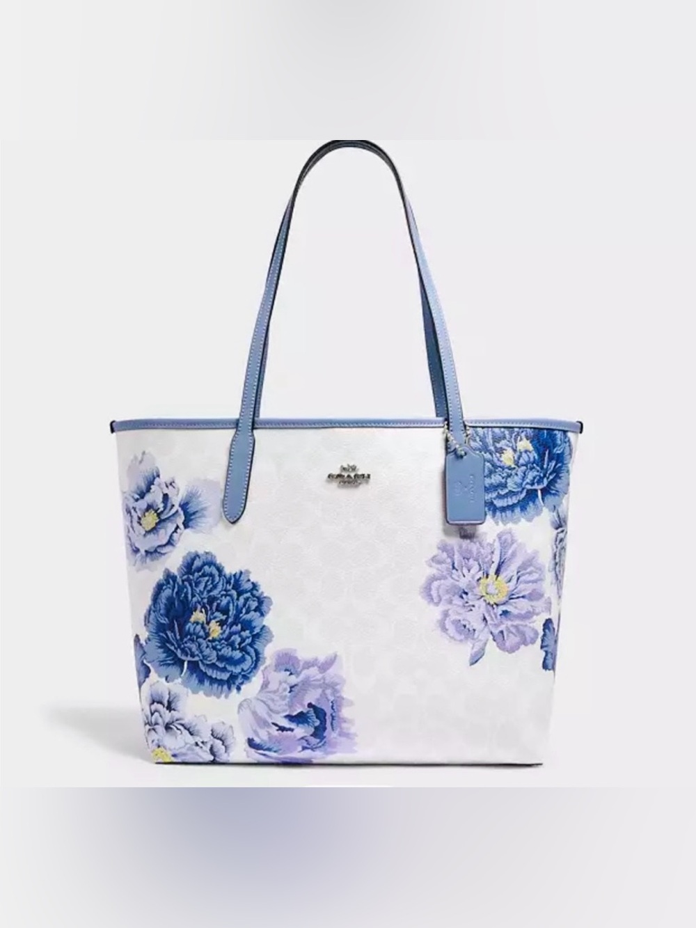 Coach x Kaffe Fassett City Tote EUC